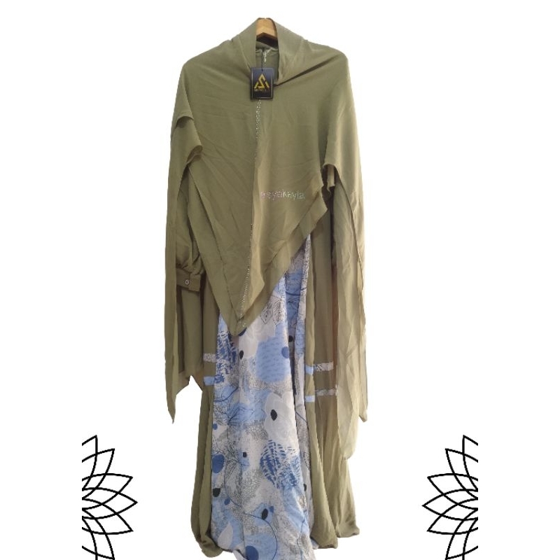 Adina syari by arsyakayla arsya kayla gamis syari ceruty lebaran