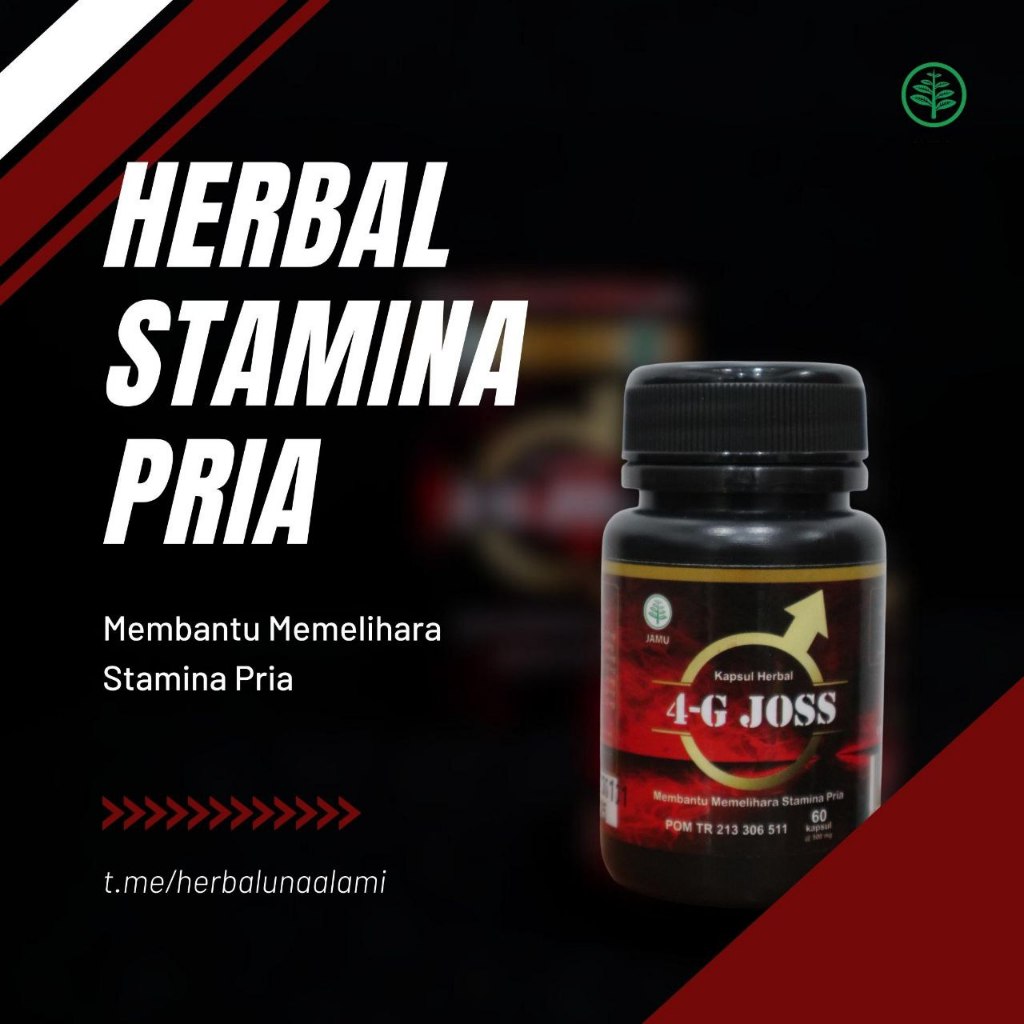 Herbal Stamina Pria 4G JOSS