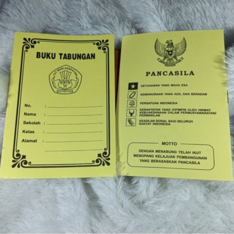 

Buku tabungan sekolah