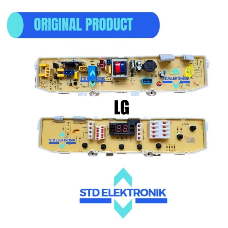 PCB mesin cuci 1tabung LG wfl705tc -modul mesin cuci LG WFL705TC