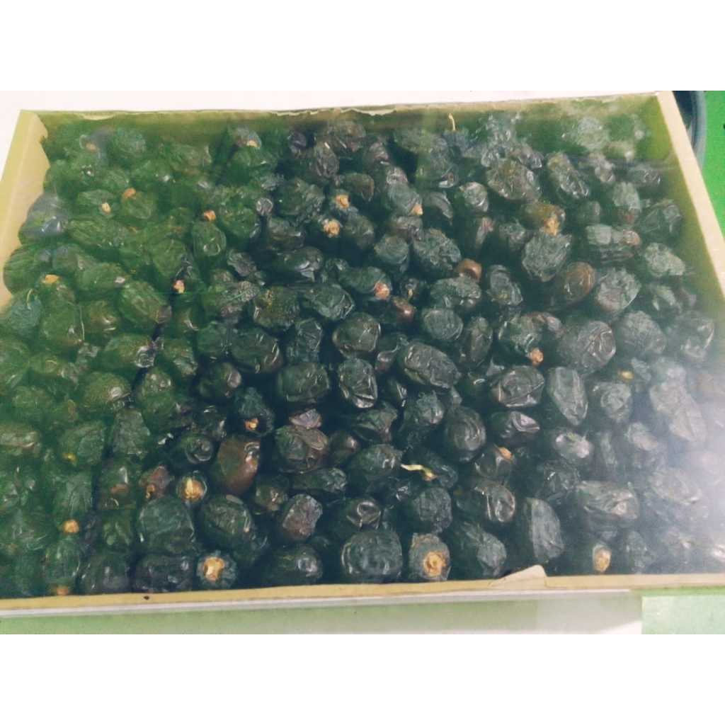 

Kurma Ajwa Nabi Super Premium Asli Madinah Saudi Arabia Korma Almadinah Original Lembut Empuk Kemasan Dus dan Ember