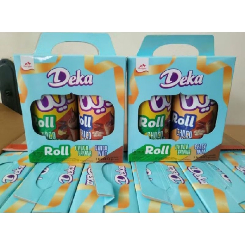 

Deka Wafer Roll Box GIFT isi 2 kaleng 180gr EditionLebaran