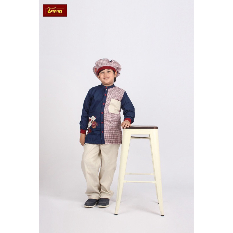 [4,5,6] SALE 25% [RUMAH DANNIS]  SALE Busana Pakaian Takwa Koko baju Muslim anak laki laki cowok Rum