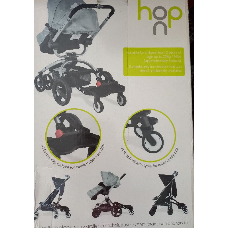 mothercare hop on stroller new ori baru asli part stroller balita toddler pijakan balita di stroller