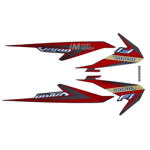 SALE  STIKER VARIO 150 LED 2015 HITAM TITANIUM BLACK READYY