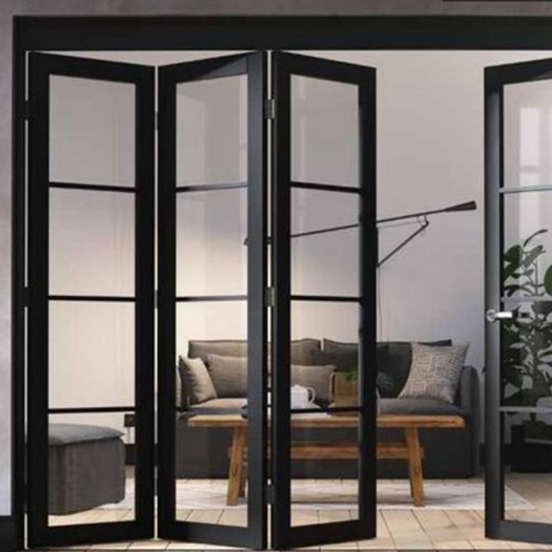 kusen pintu lipat aluminium