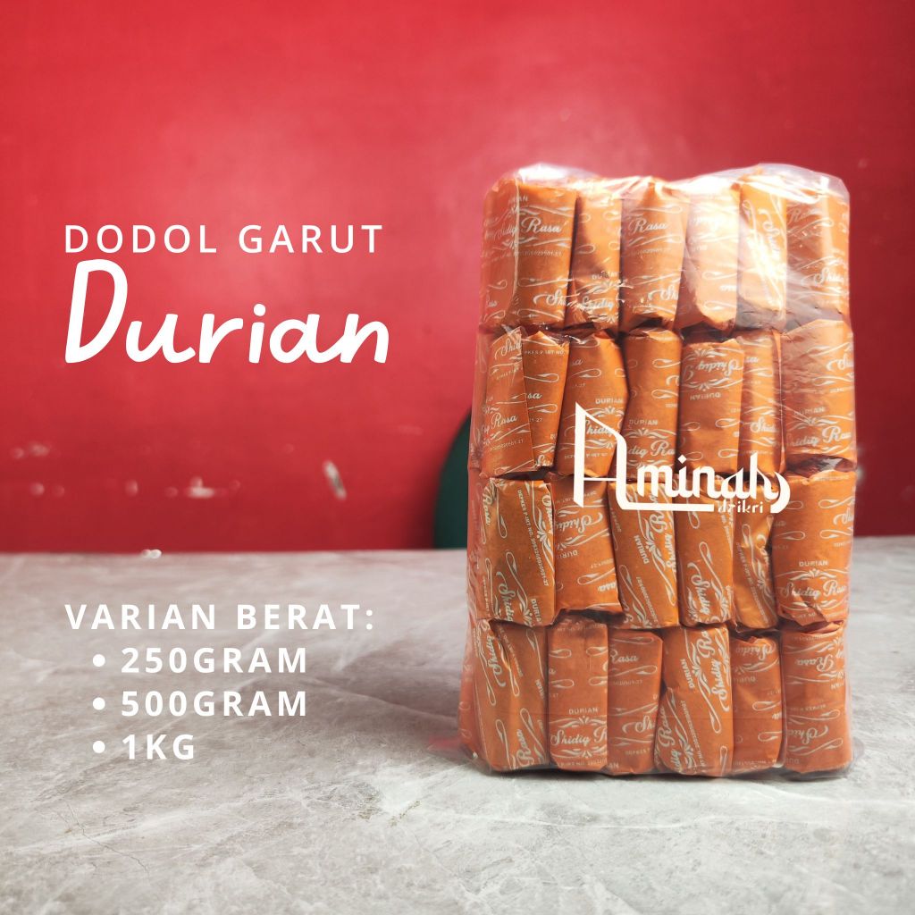 

Dodol Garut Durian 500gram Oleh-oleh khas garut