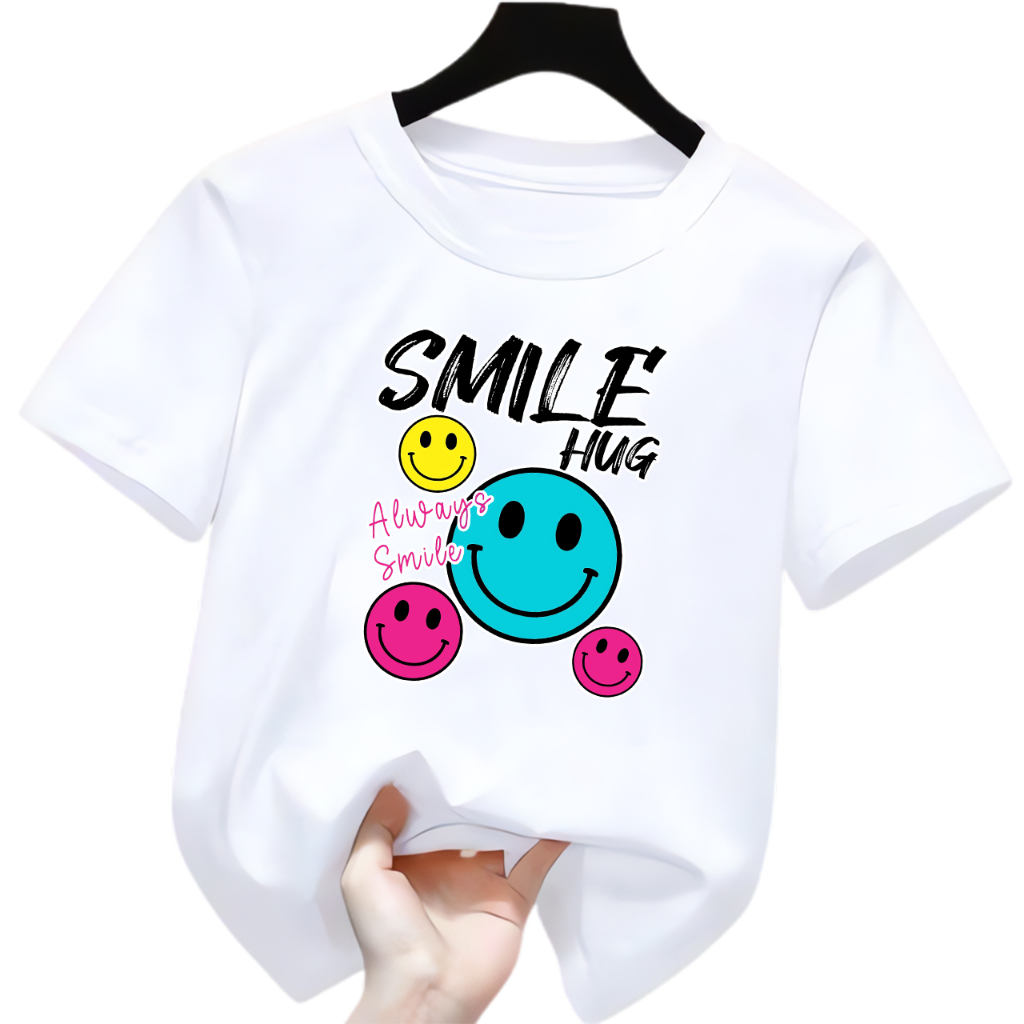 Kaos Anak Perempuan(2-12)Tahun