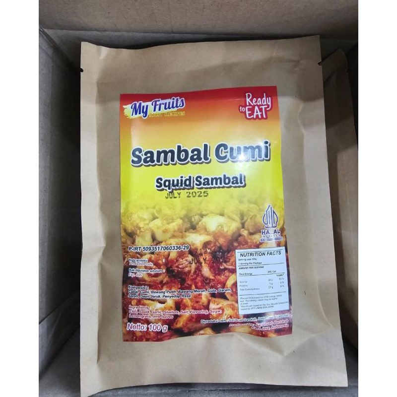

Sambal Cumi