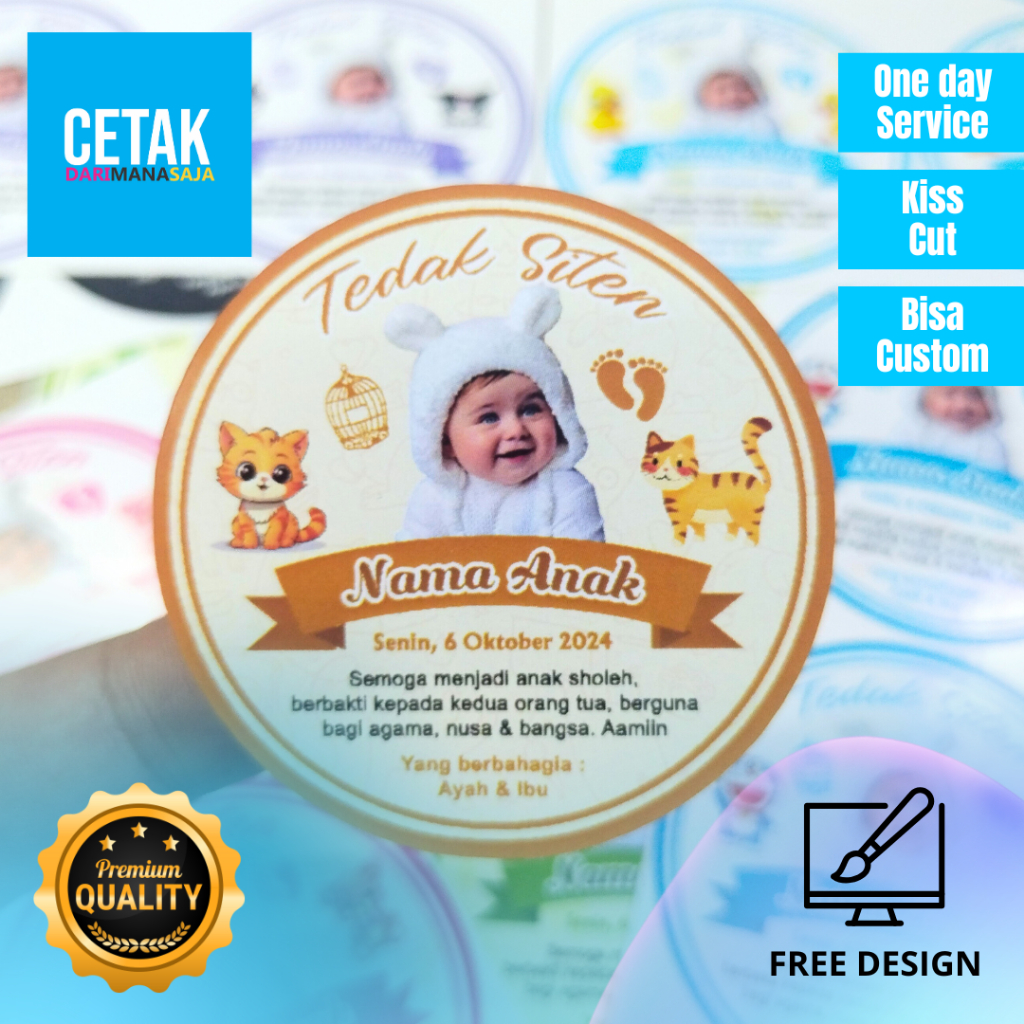 

Stiker Tedak Siten Free Design dan Cutting Bahan Cromo Tedhak Siten