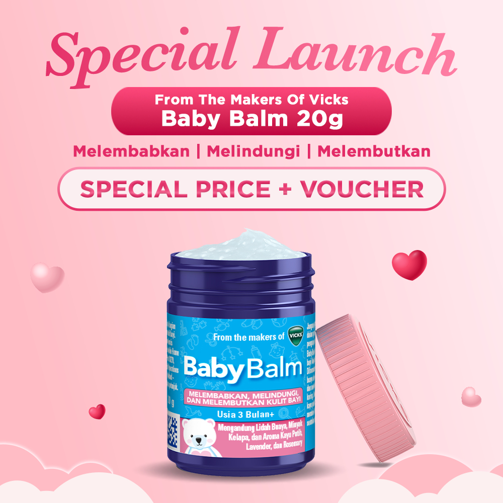FROM THE MAKERS OF VICKS - BABY BALM 20g