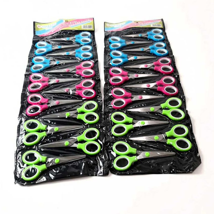 

Harga ( 1pcs ) Gunting Kecil Warna SQUEEZY SC-SQ01 Scholl & Children SCISSORS Original