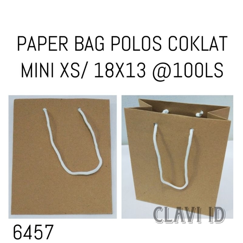 

PAPER BAG POLOS/PAPER BAG WARNA COKLAT/GOODIE BAG PAPER POLOS