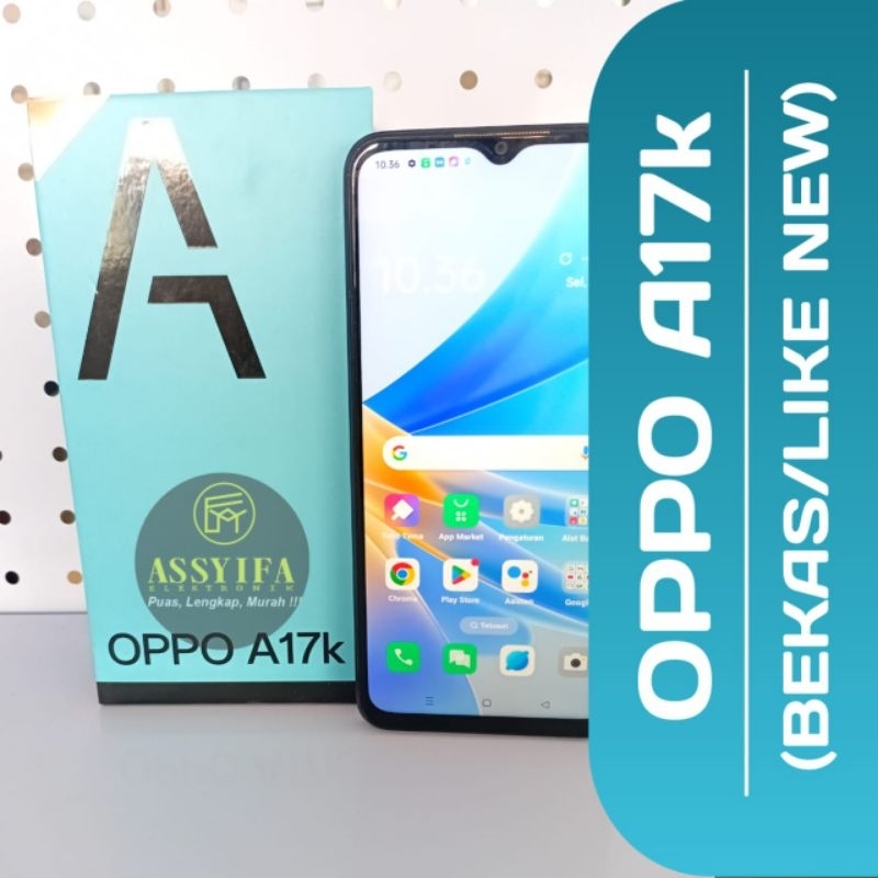 OPPO A17k Second/Hp Second OPPO A17k/Like New OPPO A17k