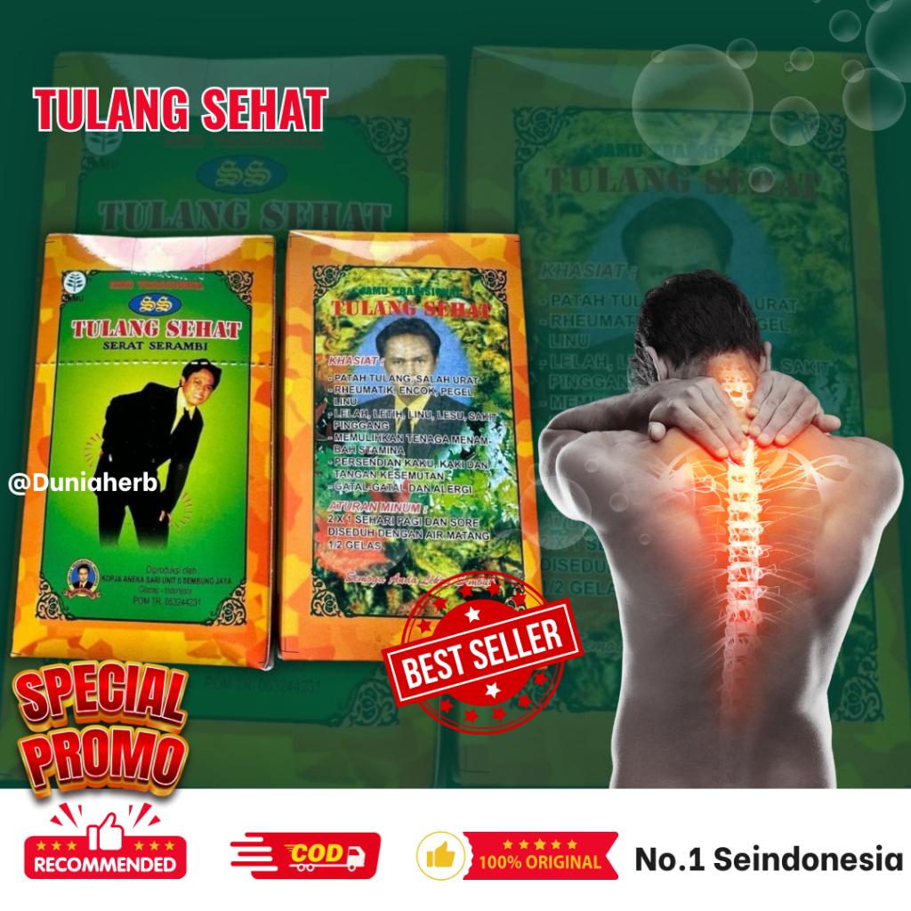 

Jamu Herbal Tradisional Tulang Sehat