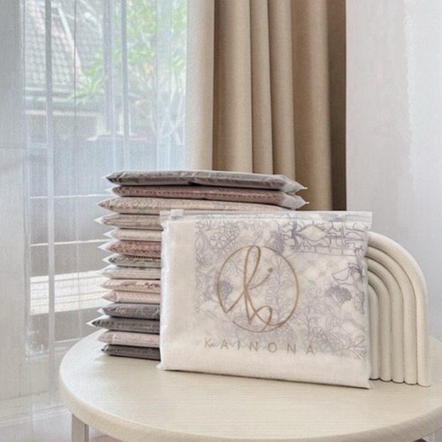 Kainona (Add On)  Tambahan Packaging Hijab Pouch Box