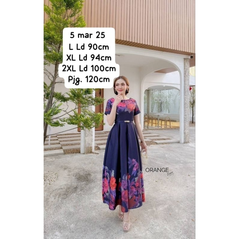 DRESS KOREA STYLE DESIGN GAUN aa