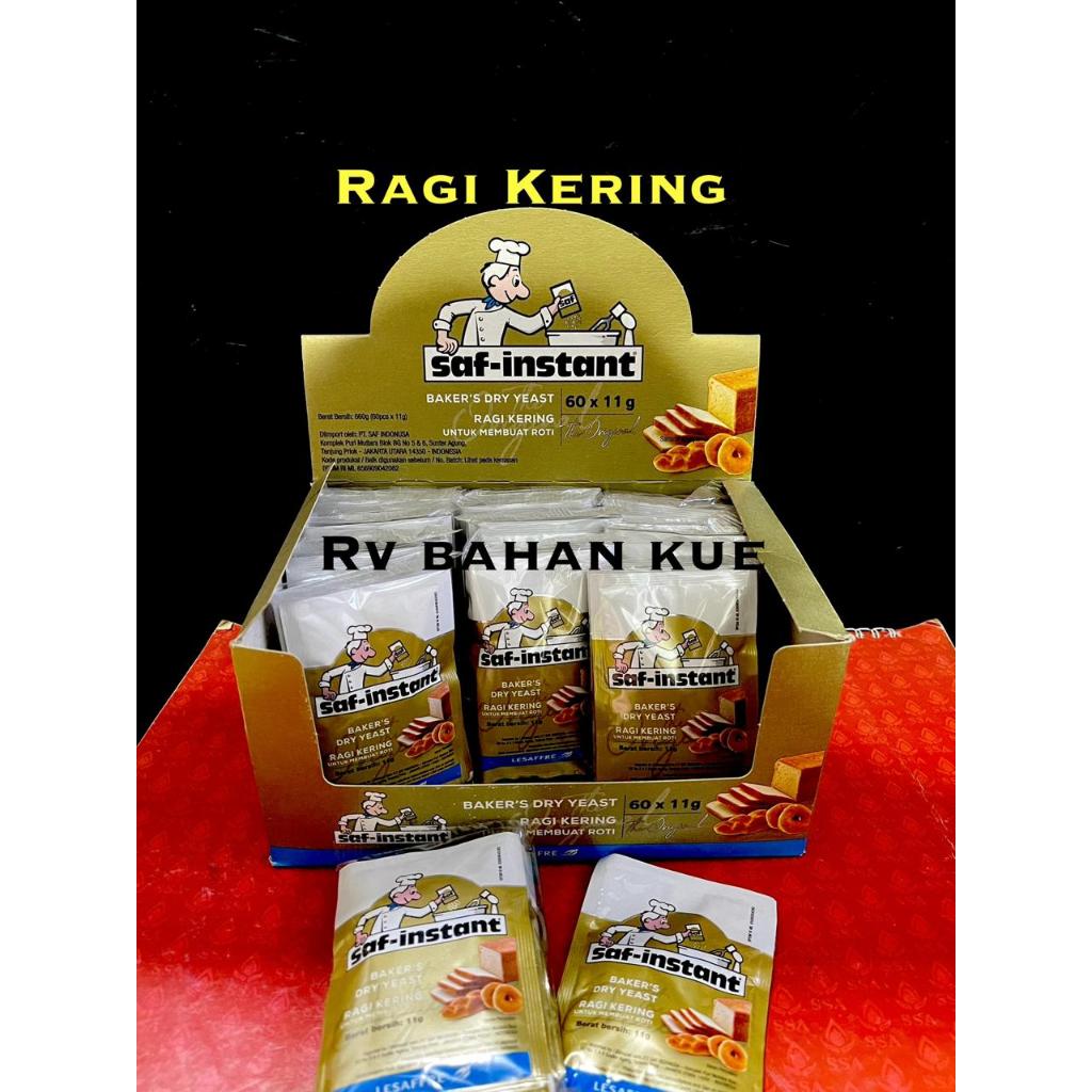 

(1 BOX ) SAF INSTANT/ RAGI KERING SACHET SAF INSTANT