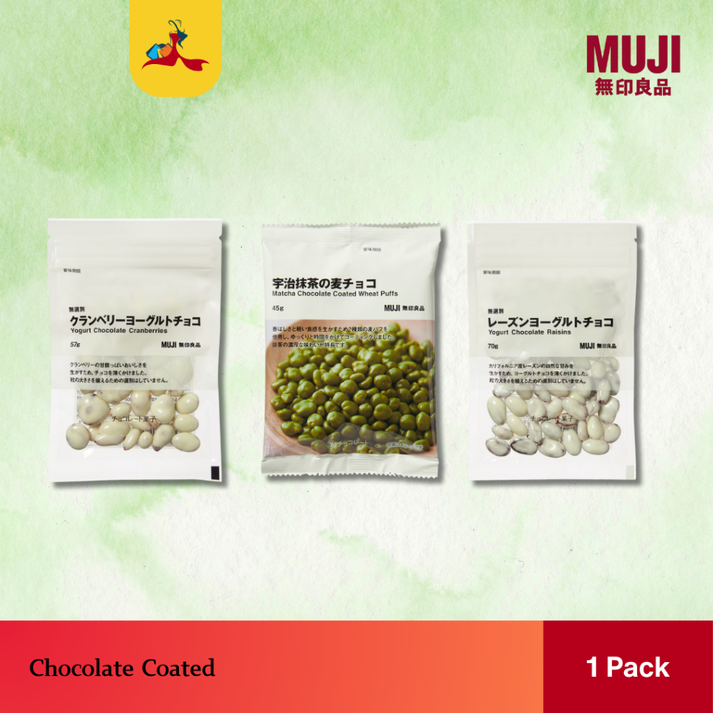 

MUJI | Yogurt - Matcha - Chocolate Coated Original Jepang