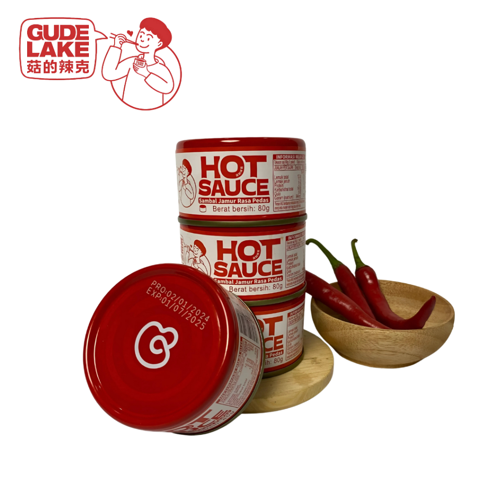 

GUDE LAKE! sambal cabe jamur china viral Sambal jamur Chilli sauce mushrooms Halal Lezat & Enak