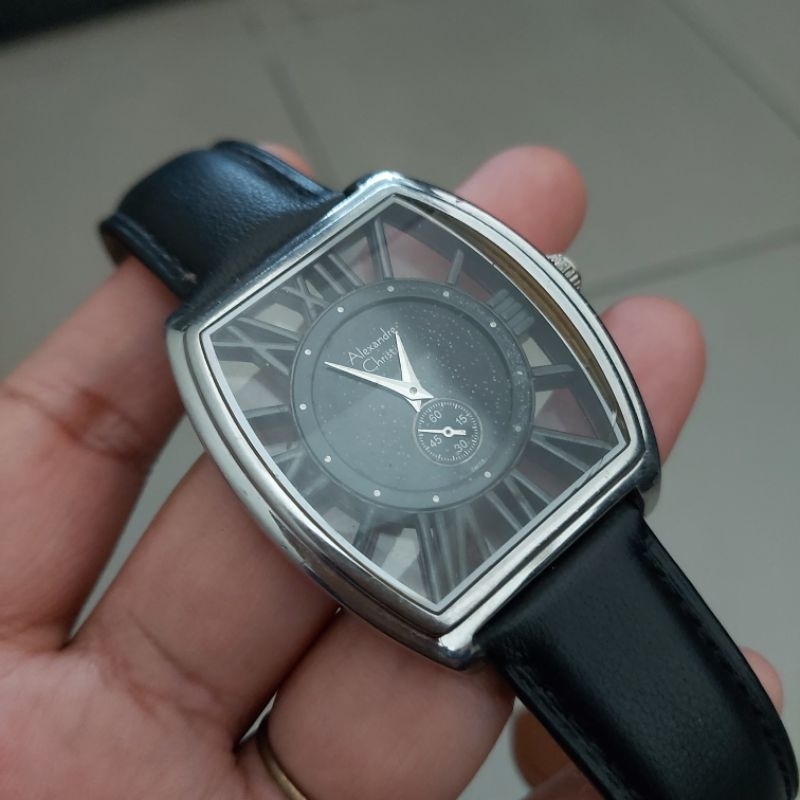 PRELOVED JAM TANGAN PRIA ALEXANDRE CHRISTIE AC8122 AC 8122 ORIGINAL SECOND