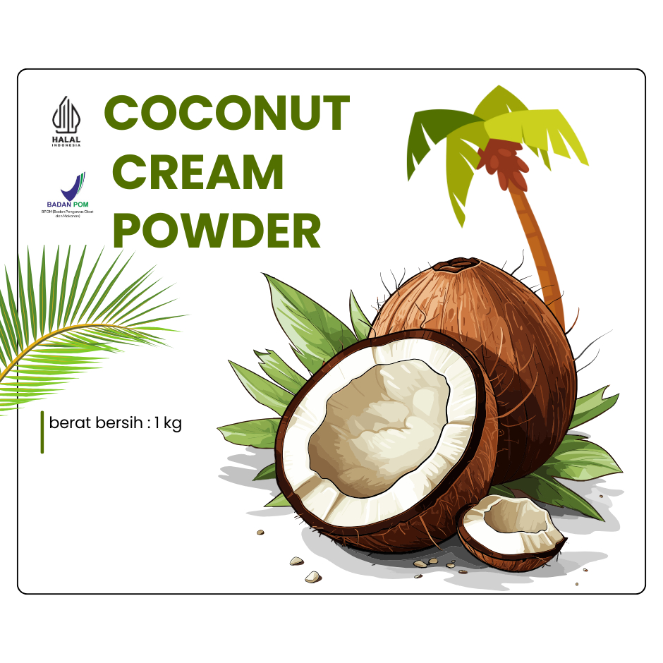 

Coconut cream powder ASLI