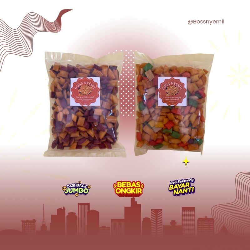 

CEMILAN MURAH PANG PANG WARNA/150 GR