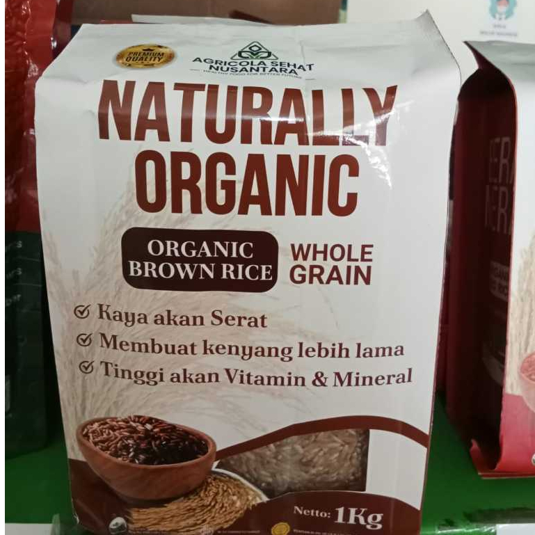 

Beras Coklat Organik Agricola 1 kg