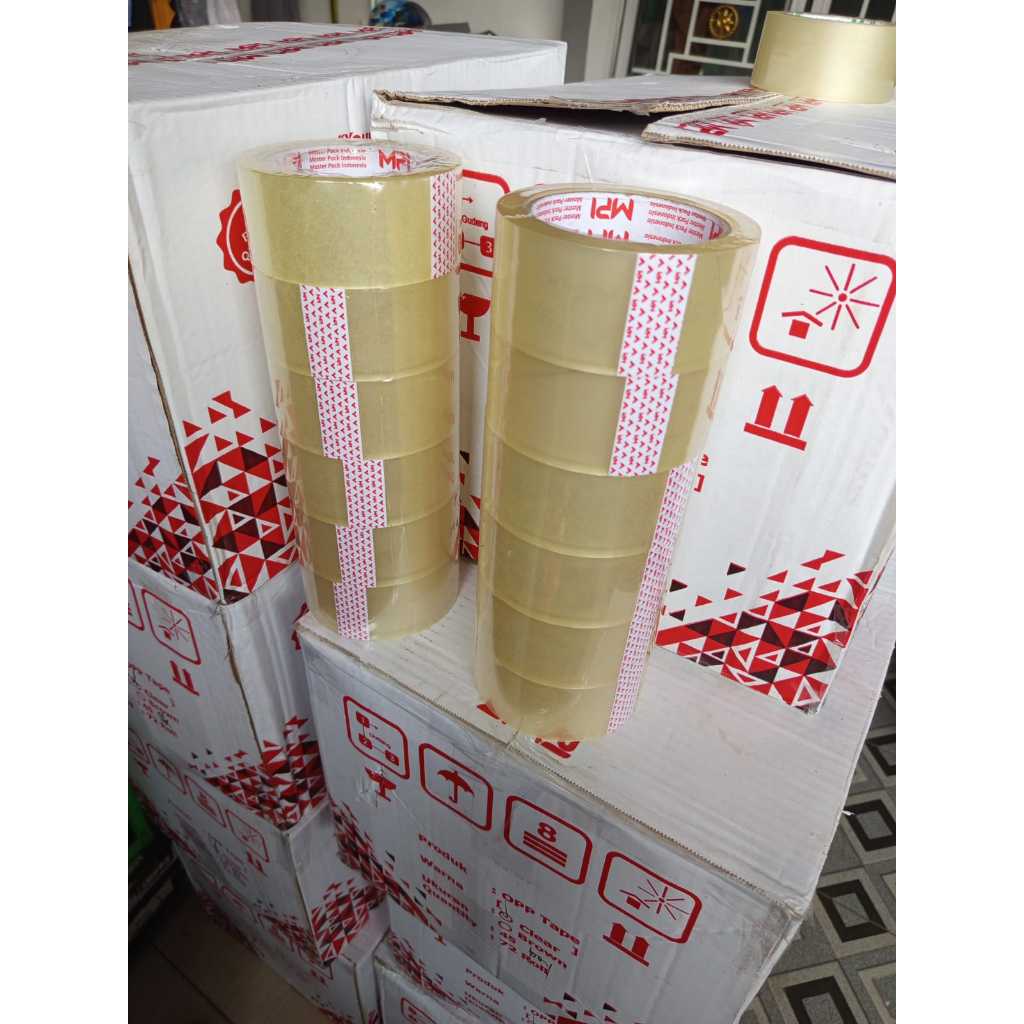 

1 SLOP isi 6 pcs Lakban uk 45x90 Yard paling murah