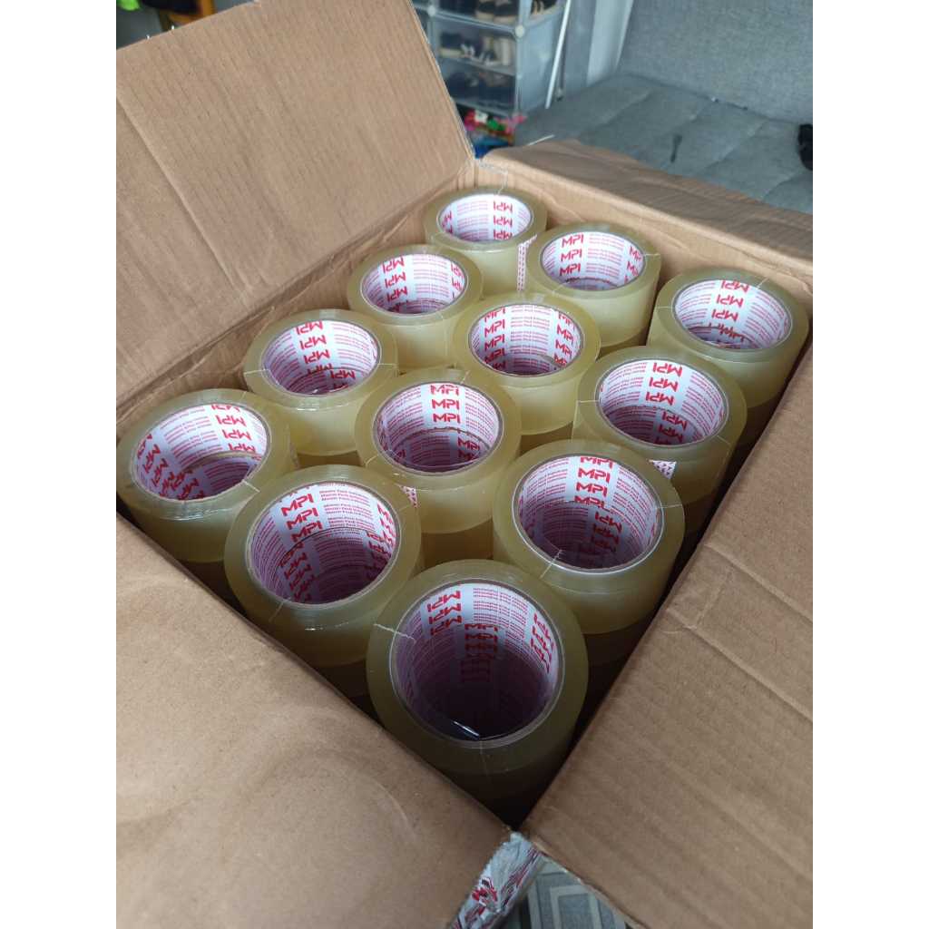 

1 DUS lakban bening uk 45x100 yard paling murah