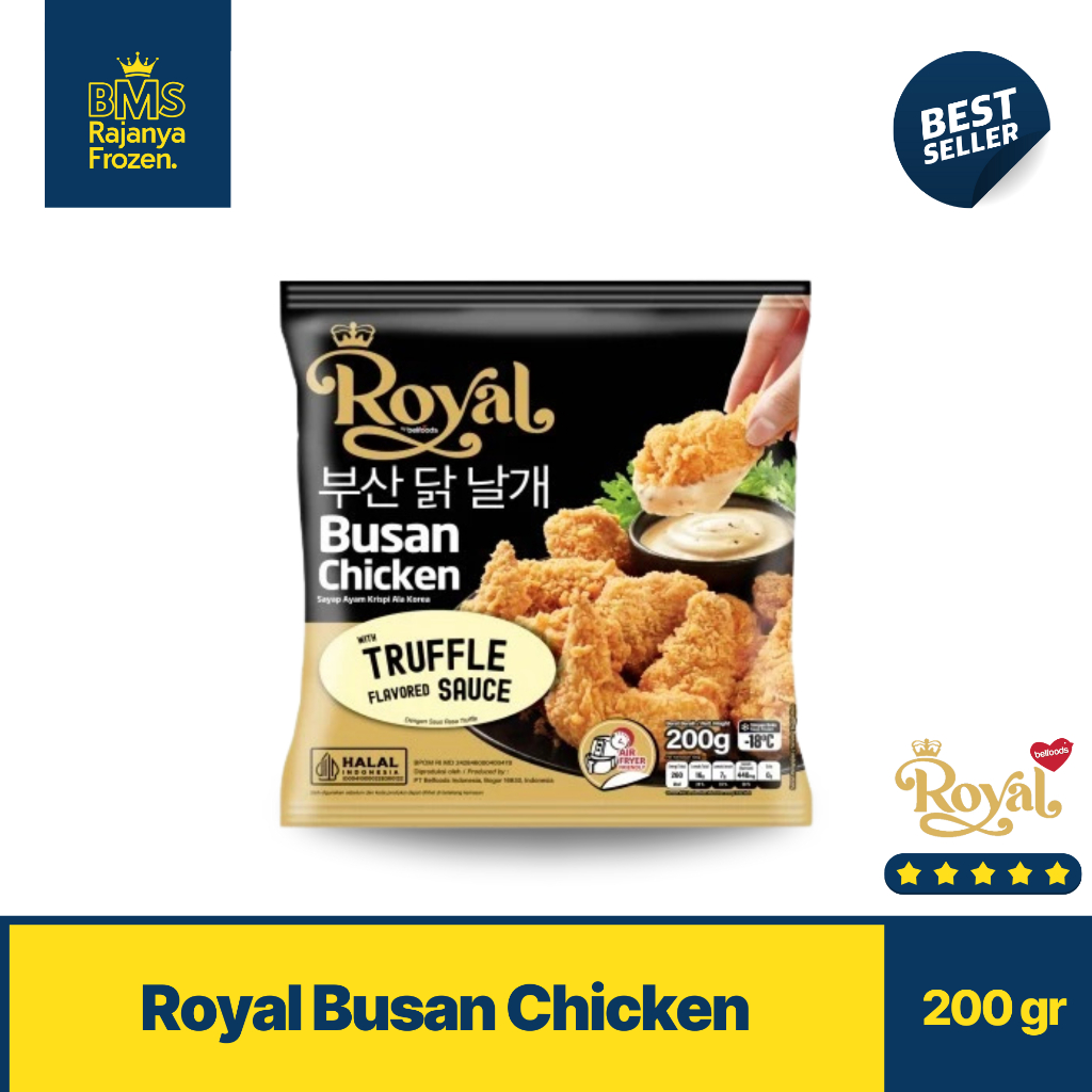 

Royal Busan Chicken Wings 200gr