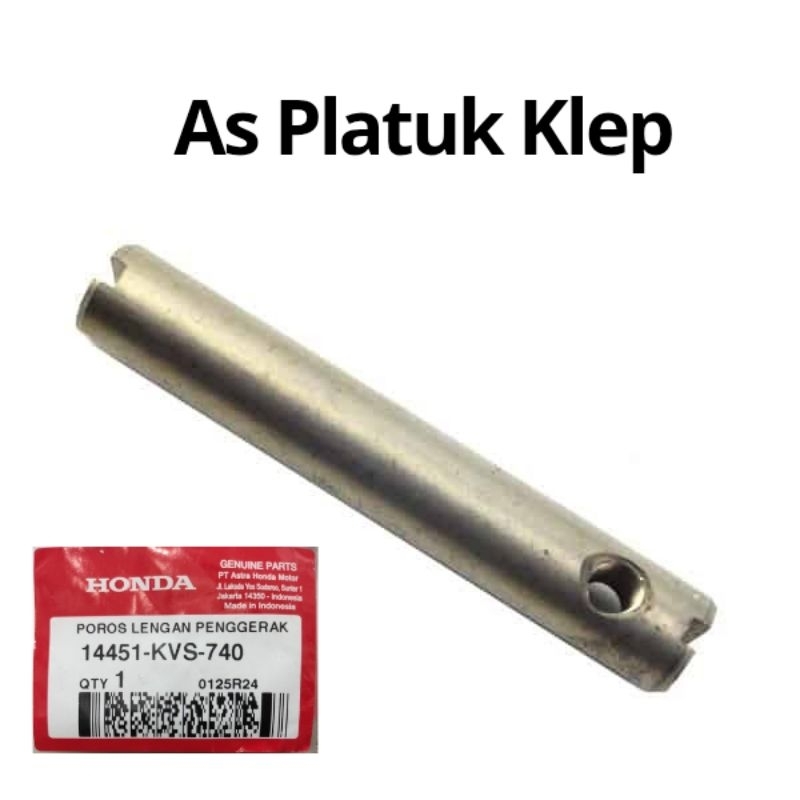 [AHM] As Pin Piano, Shaft Rocker Arm Honda CB150 VERZA,  VERZA, CRF 150L K84, Kode Part : 14451-KVS-