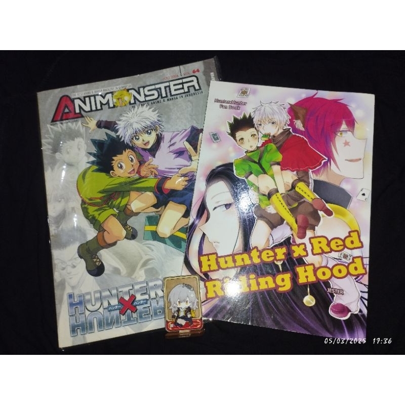 Doujinshi bl Hunter x Hunter Gonkillu Hisoillu fanbook doujin yaoi Hunter x Hunter HxH