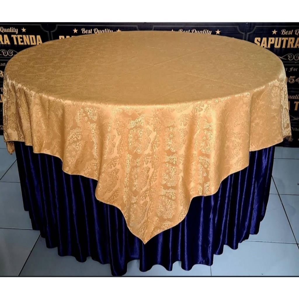 Runner table, Runner persegi bahan gorden, Runner meja bahan gorden, Runner meja | hiasan atasan mej