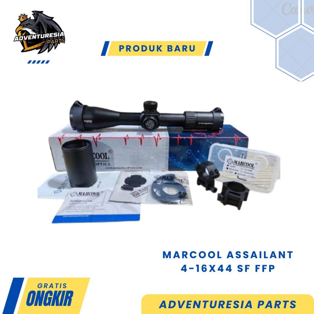 Teleskop Marcool Assailant Optik 4-16X44 SF FFP - Marcool Assailant Optik - Optik 4-16X44 SF FFP
