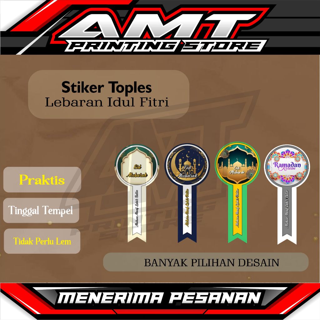 

Stiker Segel - Stiker Label - Stiker Botol Stiker Toples - Stiker Hampers