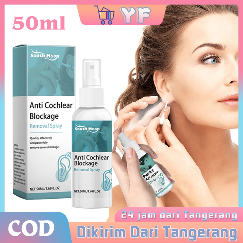 50ml Pembersih Telinga Semprot Penyedot Telinga Pembersih Kotoran