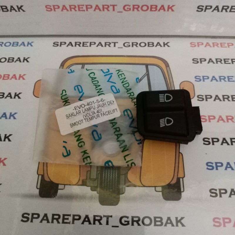 Saklar Lampu DIMMER (Jauh/Dekat) Kendaraan Listrik Volta 401, After Market