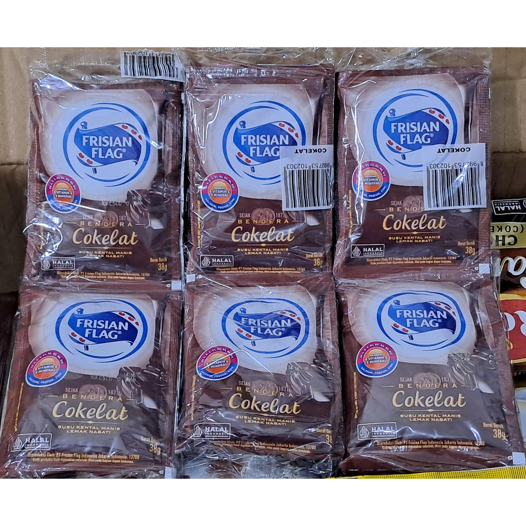 

SUSU KENTAL MANIS FRISIAN FLAG RASA COKLAT 38 GRAM / SACHET