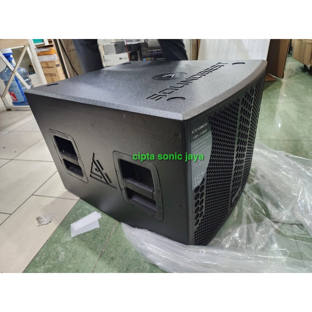 SUBWOOFER AKTIF 15 INCH SOUNDBEST VRX 15 DSP / VRX15 DSP - ORIGINAL