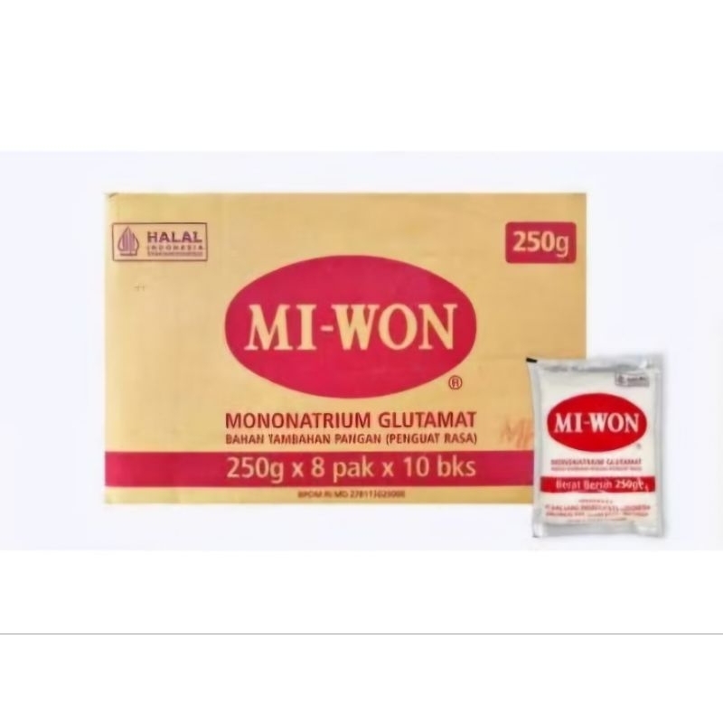 

MIWON MERAH 250gr 1 dos 80 PCS