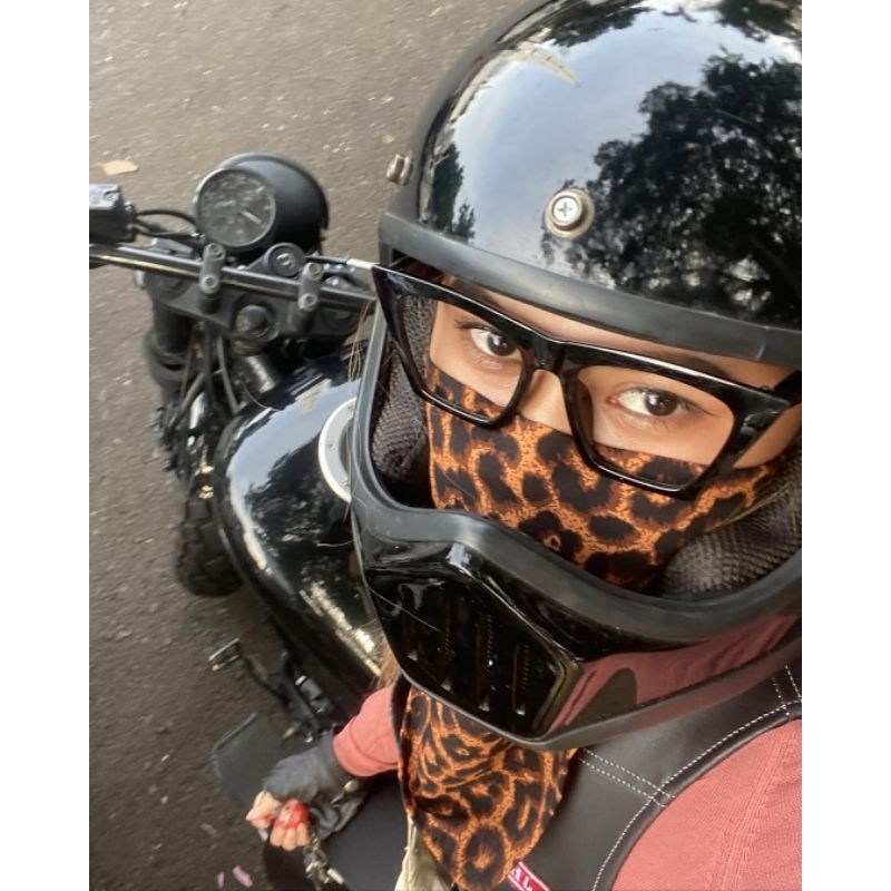 Slayer Bandana Scarf Motor Leopard