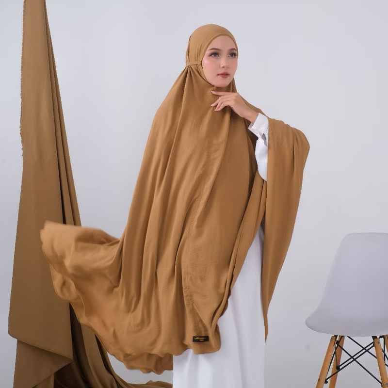 Bergo tali khimar syar’i jumbo jersey premium by akbar scarf