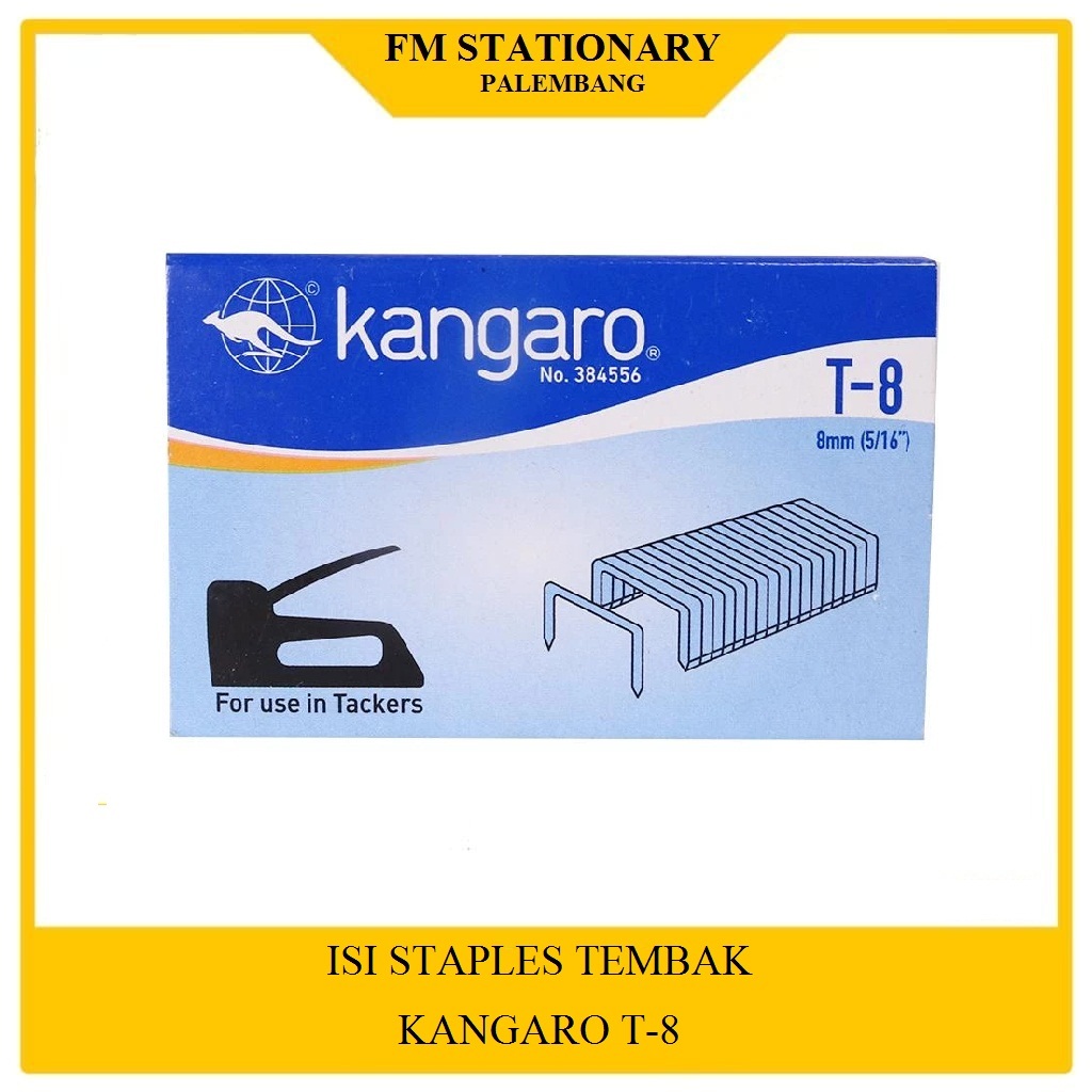 

ISI STAPLES / STAPLER GUNTACKER KANGARO T.8
