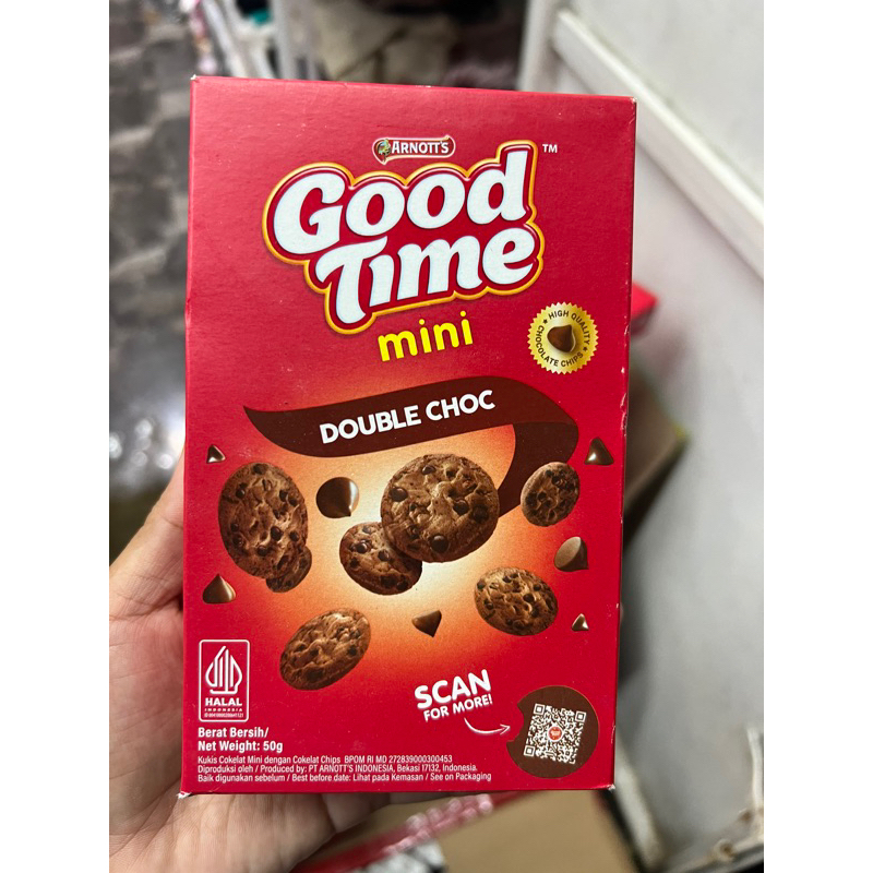 

GOOD TIME DOUBLE CHOC 50G