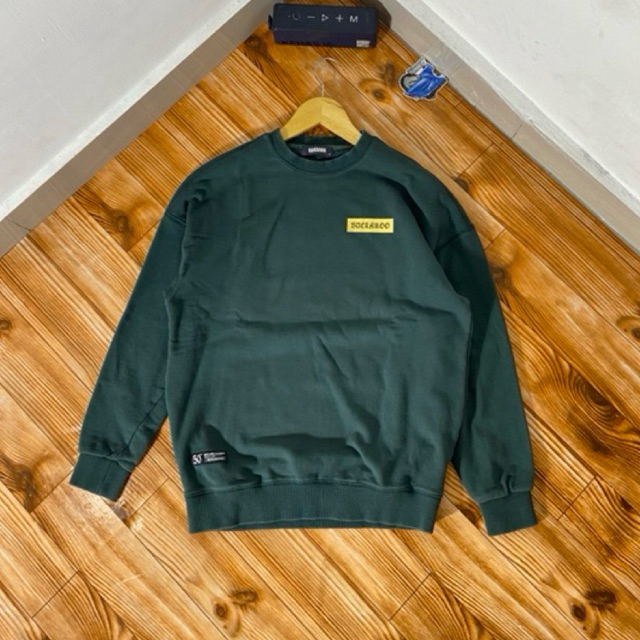 CREWNECK BUCKAROO HIJAU BOTOL SECOND
