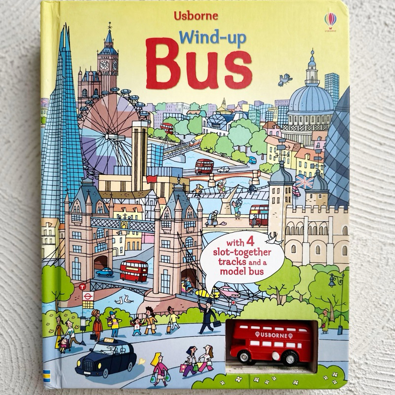 Usborne Wind-up Bus [ New • sealed ]