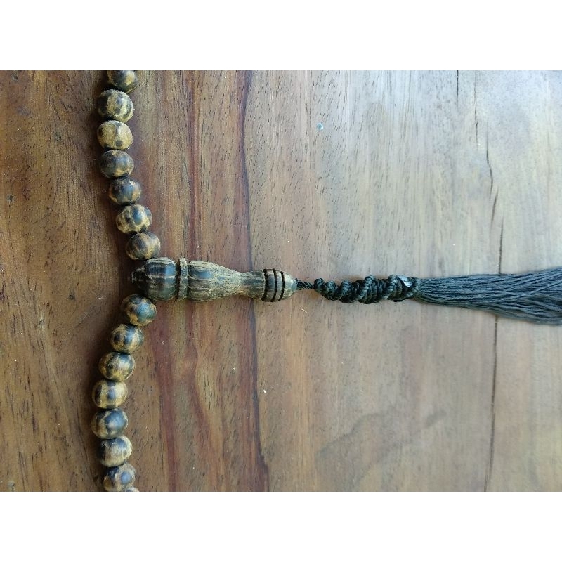 Tasbih kayu Aren Lanang