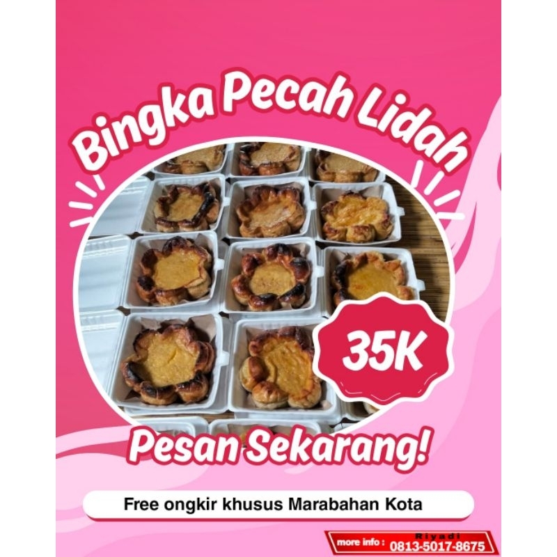 

Bingka kentang spesial Ramadhan