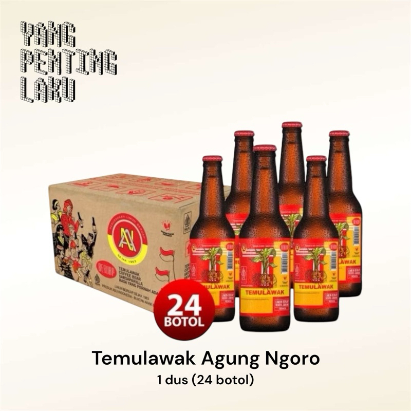

Temulawak Agung Ngoro Halal per-dus (isi 24 botol)